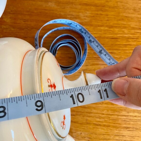 Vintage 1928 Sorau Art Deco Porcelain Coffee Set - Picture 15 of 16